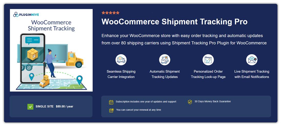 WooCommerce Shipment Tracking Pro