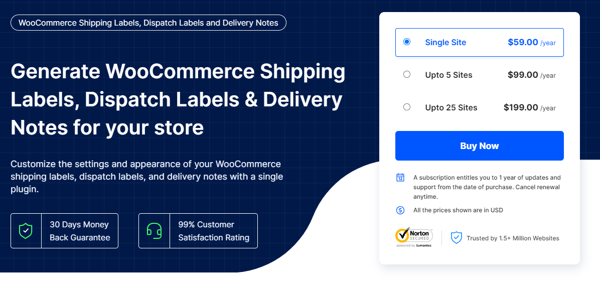 WooCommerce Shipping Labels, Dispatch Labels, & Delivery Notes