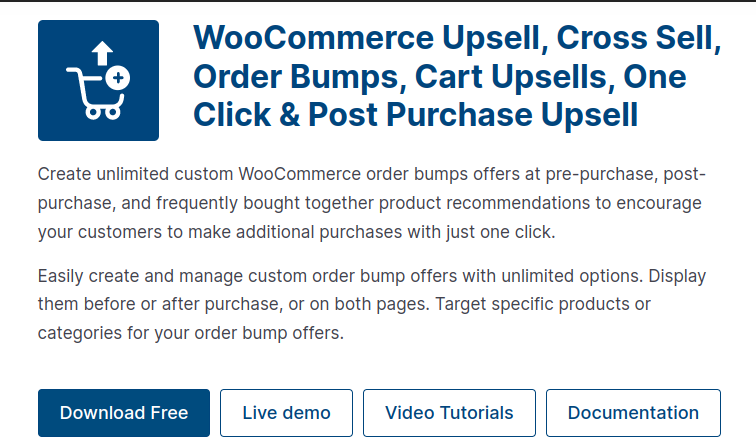 WooCommerce Upsell & Order Bump