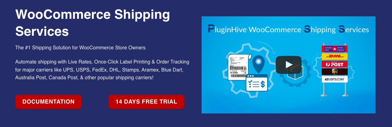 WooCommerce Shipping Services