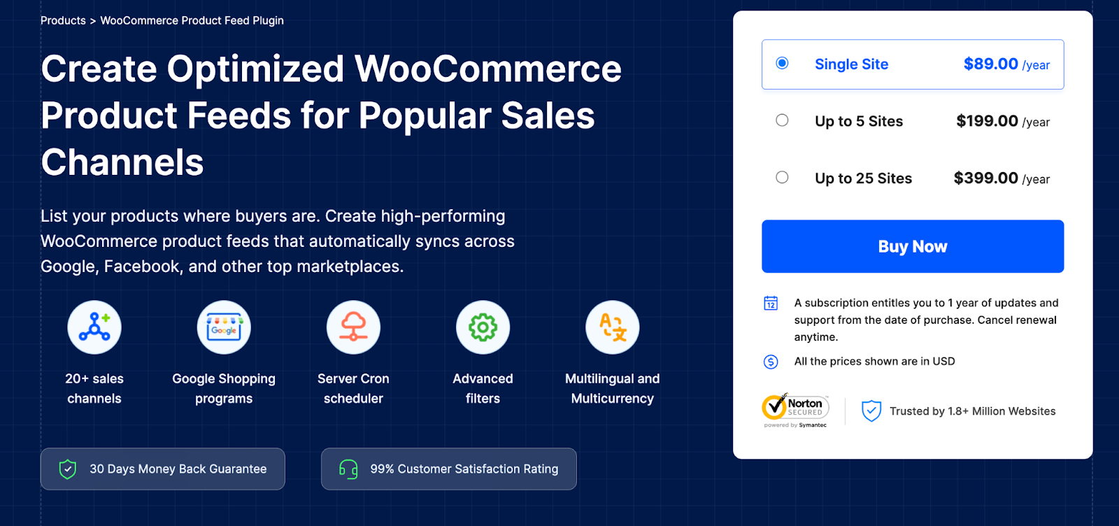 Product Feed for WooCommerce