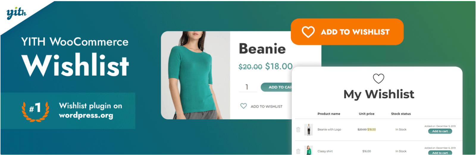 YITH WooCommerce Wishlist
